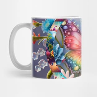 Flower Butterfly Mug